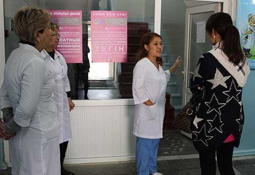 9 случаев подозрений на рак молочной железы выявлено в результате  проведения Дня открытых Дверей в Алматы